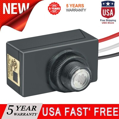 Dusk to Dawn Photocell Light Switch Auto ON Off Light Sensor Control Switch $74.83