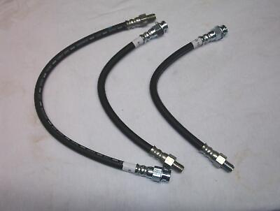 #ad Brake hose Set front amp; rear Fits Coronet Plymouth Desoto 1946 1956 Made in USA $52.95