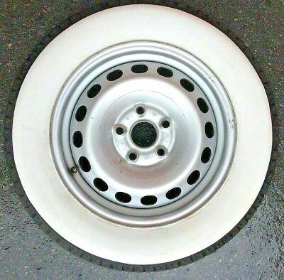 #ad For 16 Inch Rims 3quot; Wide Whitewall Topper Tire Trim Insert Firestone Style 4 Pcs $85.40