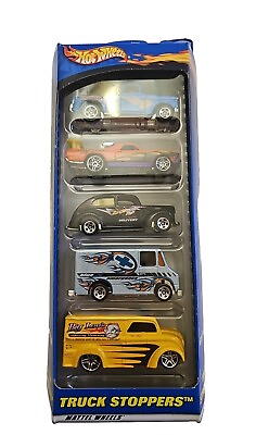 #ad 2000 Hot Wheels TRUCK STOPPERS 5 Car Gift Pack #50066 $14.07