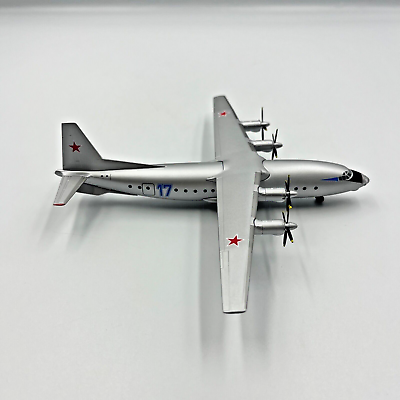 #ad Aircraft model Antonov 10 Soviet Air Force silver Reg: quot;17quot; blue scale 1 200 $89.00