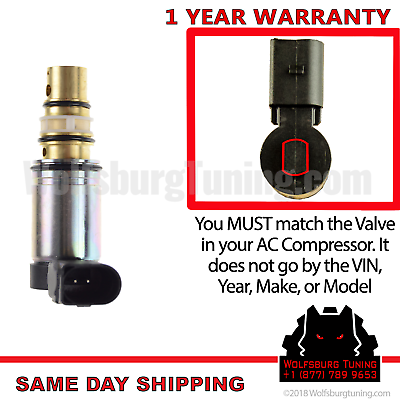 #ad VW AC Valve Compressor Control Solenoid Volkswagen jetta Sanden mk5 mk6 $55.55
