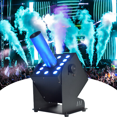 #ad LED CO2 Jet Smoke Machine amp; 6m Hose CO2 Cannon DMX Blaster DJ Disco Stage 250W $229.49
