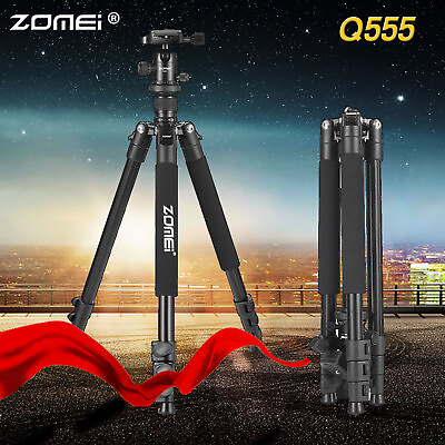 #ad Zomei Q555 63#x27;#x27; Portable Pro Tripodamp;Ball Head Travel stand for Canon DSLR Camera $55.99