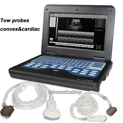 #ad Convex amp;Cardiac Ultrasound Scanner Diagnostic Portable machine for pregnancy FDA $1649.00