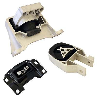 #ad 3pc Engine Mount Set for 13 16 Ford Escape 2.0L Automatic Motor Mount Kit $68.25