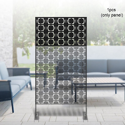 #ad Freestanding Room Privacy Screen Panel Indoor Outdoor Home Office Single Panel $61.85