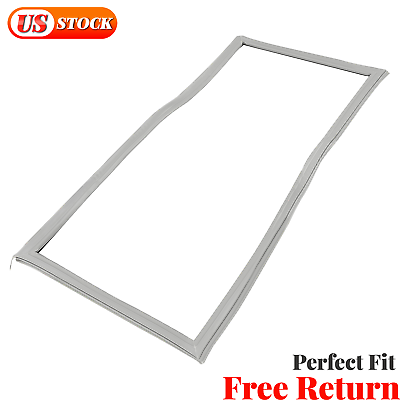 #ad New W10830162 Refrigerator French Door Gasket Gray for Whirlpool $46.59