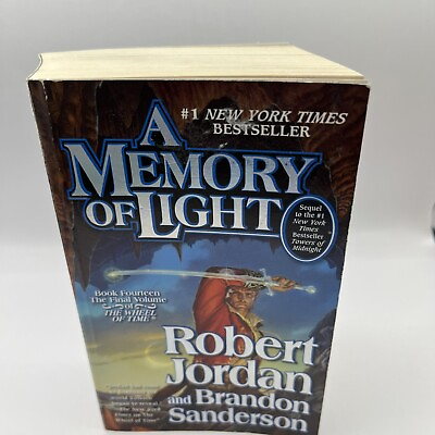 #ad A Memory of Light Robert Jordan and Brandon Sanderson First Edition Signed $230.00