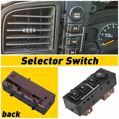 #ad #ad 4x4 4WD Control Selector for Chevy Silverado Switch Sierra 1500 03 07 15136039 $14.99