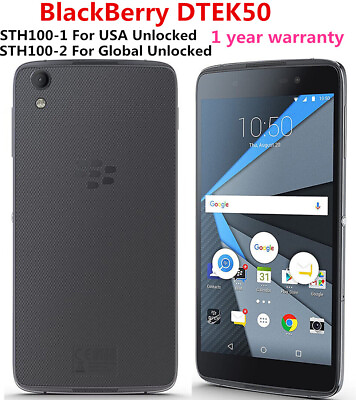 #ad BlackBerry DTEK50 Dual SIM Unlocked 16GB 3GB LTE Android Smartphone New Sealed $113.99