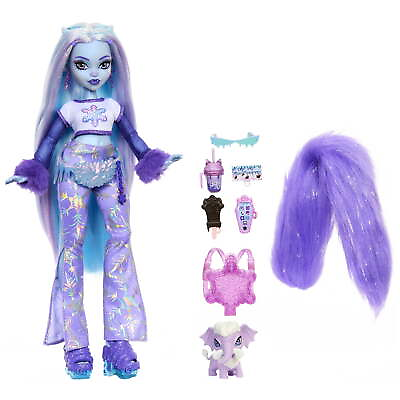 #ad Abbey Bominable Yeti Fashion Doll with Pet Mammoth and Themed Acces $17.10