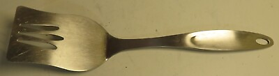 #ad 14quot; AMCO 18 10 Stainless Steel Rust Proof Slotted Spatula Nice Used Utensil Kitc $16.99