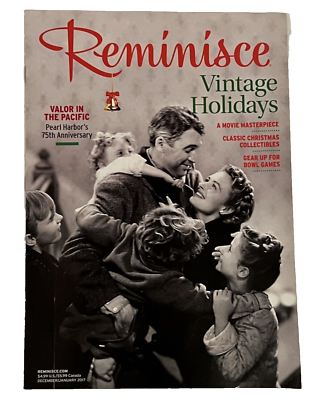 #ad Reminisce Magazine Christmas Vintage Holidays Pearl Harbor December January 2017 $11.99