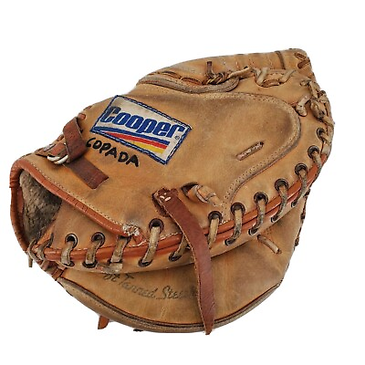 #ad Cooper Black Diamond 224 Catchers Mitt Baseball Glove Right Handed Throw RHT $31.50