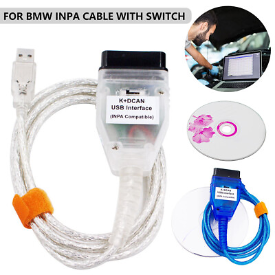 #ad Diagnostic Connector Cable for BMW INPA KCAN INPA K DCAN Car Code Tool🪐 $29.79