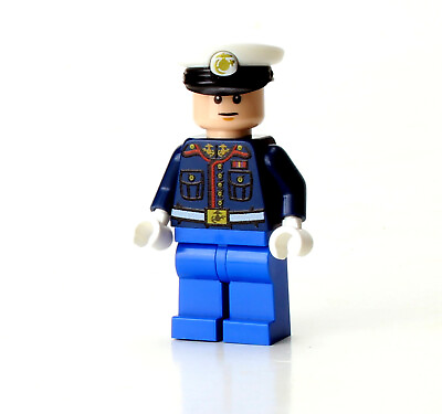 #ad Collectible Marine Corps Dress Uniform made with real LEGO® minifigure $15.99