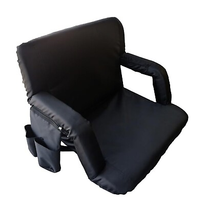 #ad Stadium Seats with Back Support Bleacher Chairs with Back and Cushion Bleach... $68.07