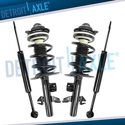 #ad AWD Front Struts w Coil Spring Rear Shock Absorbers for 2014 2018 Jeep Cherokee $229.48