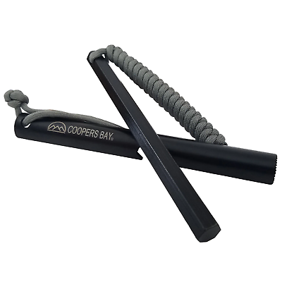 #ad HexaLite™ Ferro Rod Fire Starter Large 6 Sided Shape amp; Easy Grip Striker $18.95