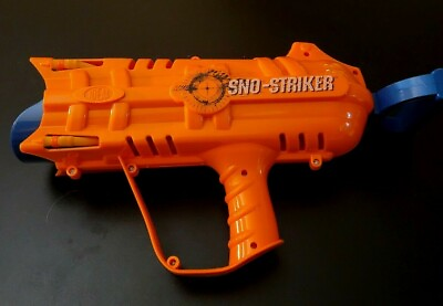 #ad IDEAL SNO STRIKER; Kids Snowball Shooter Launcher;Outdoor Winter Yard Toy;ORANGE $9.59