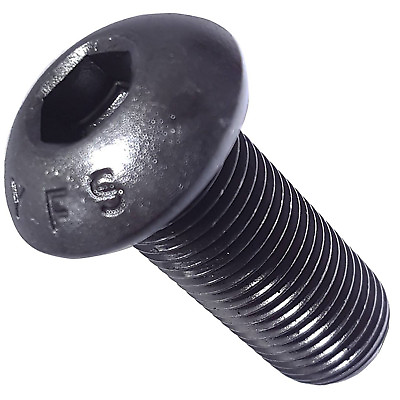 #ad #ad 6 40 Button Head Socket Cap Screws Alloy Steel Grade 8 Black Oxide Allen Hex $84.33