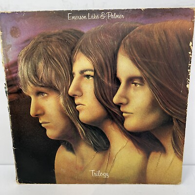 #ad Emerson Lake amp; Palmer Trilogy 1972 LP Vinyl Cotillion SD 9903 $2.99