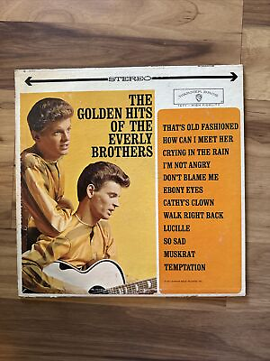 #ad The Everly Brothers – The Golden Hits Of The Everly Brothers VINYL RECORD LP $7.99