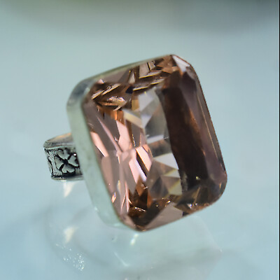 #ad Smokey Quartz 925 Sterling Silver Gemstone Ring Mother#x27;s Day Jewelry VV 18 $14.80