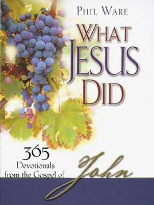 #ad What Jesus Did: 365 Devotionals from the Gospel of John Paperback GOOD $4.43