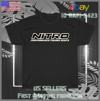 #ad Nitro Performance Fishing Boats Logo T Shirt American T Shirt $19.99