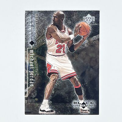 #ad 1998 Upper Deck Black Diamond Michael Jordan #10 Chicago Bulls $4.97