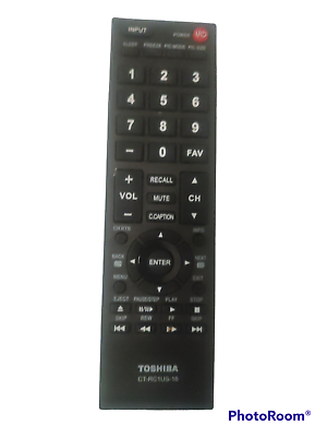#ad Genuine Toshiba CT RC1US 16 Remote Control for All Toshiba TVs $10.40