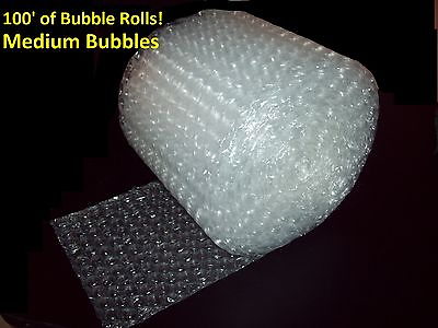 #ad 100 Feet of Bubble® Wrap 12quot; Wide 5 16quot; MEDIUM Bubbles Perforated Every 12quot; $18.99