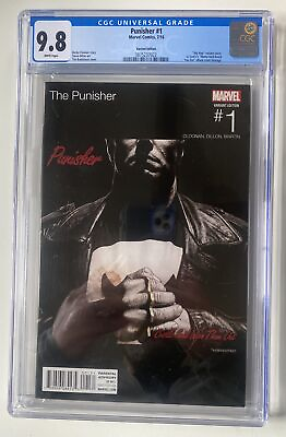 #ad Punisher #1 CGC 9.8 Hip Hop Variant LL Cool J Homage Cover By Bradstreet *RARE* $169.89
