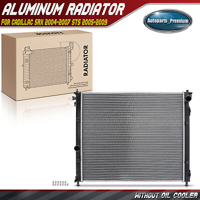 #ad Radiator without Oil Cooler for Cadillac SRX 2004 2007 STS 2005 2009 3.6L 4.6L $82.99