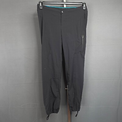 #ad Columbia Womens Jogger Pants 10 Black Just Right Straight Leg Athletic Outdoor $23.72