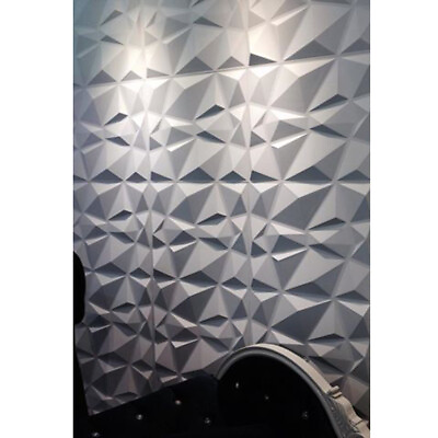 #ad Easy Peel amp; Stick Durable Plastic 3D Wall Panel SPARKLE. 12 Panels 32sf $54.99