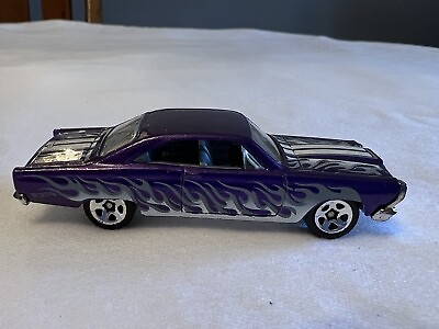 #ad 2009 Hot Wheels’66 Ford Fairlane Purple With Flames $4.99