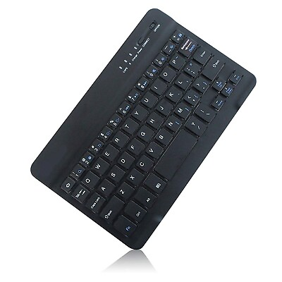 #ad For iPhone 15 Pro Max Plus Wireless Keyboard Ultra Slim Rechargeable Portable $40.84
