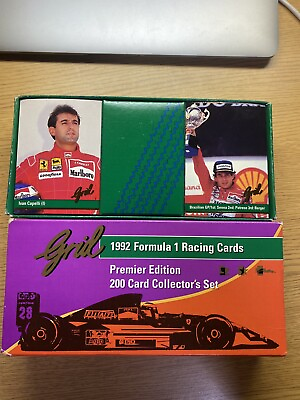 #ad 1992 Grid Formula 1 Premier Edition 200 Card Collector Set in Box Schumacher 51 $139.99