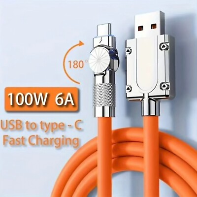 #ad USB Type C Charger Cable Fast Charging Heavy Duty Type C Phone Charger Samsung $7.99