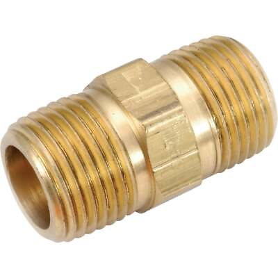 #ad Anderson Metals 1 2 In. OD x 1 1 2 In. L Brass Nipple 756122 08 Anderson Metals $11.18