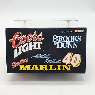 #ad Action 1 24 1999 Sterling Marlin #40 Coors Light Brooks amp; Dunn Preowned $34.95