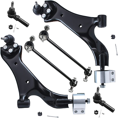 #ad Front Left and Right Lower Control Arm W Ball Joints Sway Bar Links amp; Outer Ti $187.99