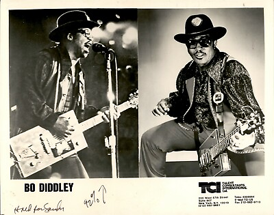 #ad LG928 1997 Original Photo BO DIDDLEY Influential Blues and Rock amp; Roll Musician $20.00