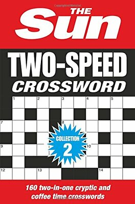 #ad The Sun Two Speed Crossword Collection 2: 160 two in one cryptic ... by Sun The $9.80