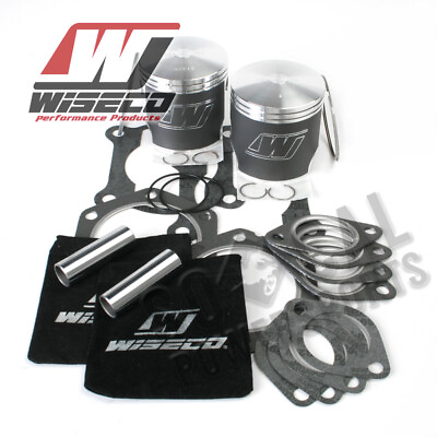 #ad Wiseco Top End Kit Standard Bore 72.00mm for 1992 Polaris Supertrak Snowmobile $305.87