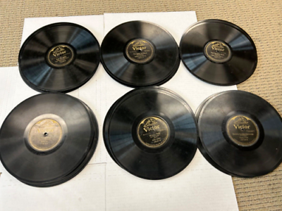 #ad VICTOR LABEL PRE WAR 78 RPM RECORDS LOT OF 16 VARIOUS ARTISTS AND GENRES VG16 $32.99