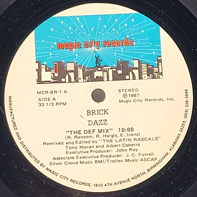 #ad BRICK DAZZ FUNK SOUL SINGLE MAGIC CITY RECORDS $29.87